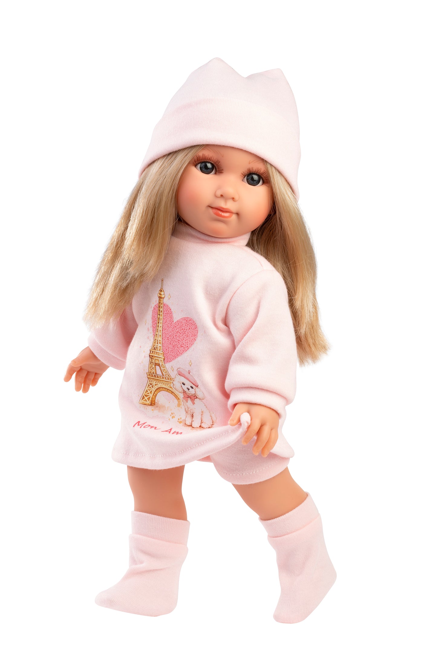 Llorens Pink Elena Paris Doll 35cm