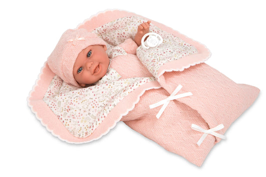 Arias Pink Weighted Doll 35cm