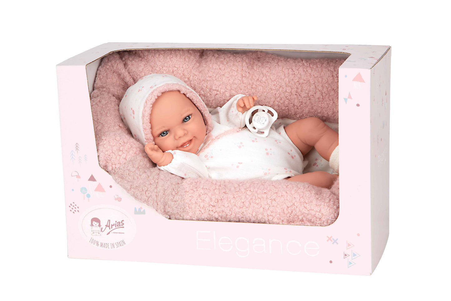 Arias Pink Doll (WEIGHTED) 35cm