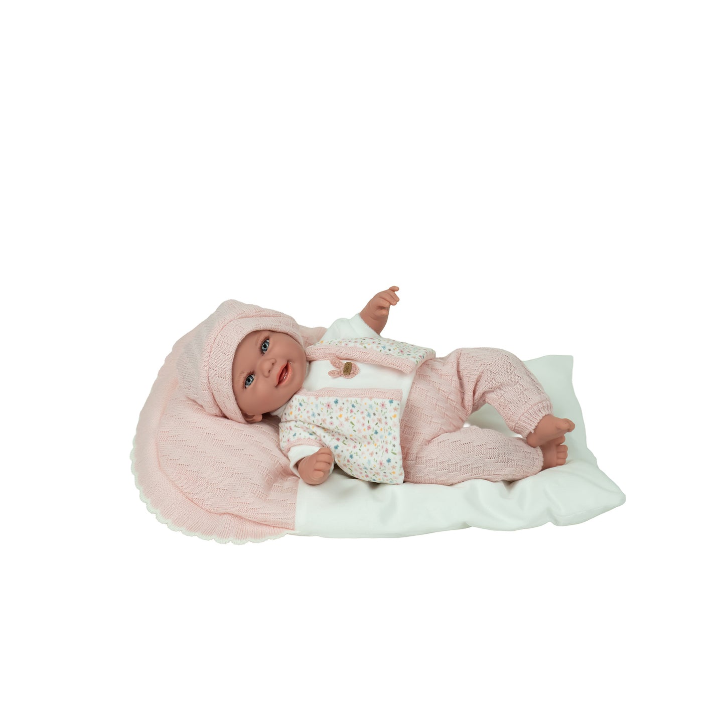 Arias Pink Dot Doll (Weighted)35cm