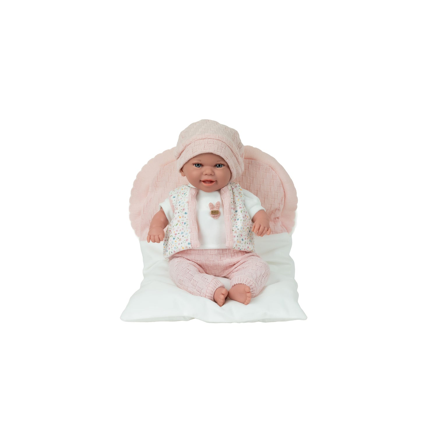 Arias Pink Dot Doll (Weighted)35cm