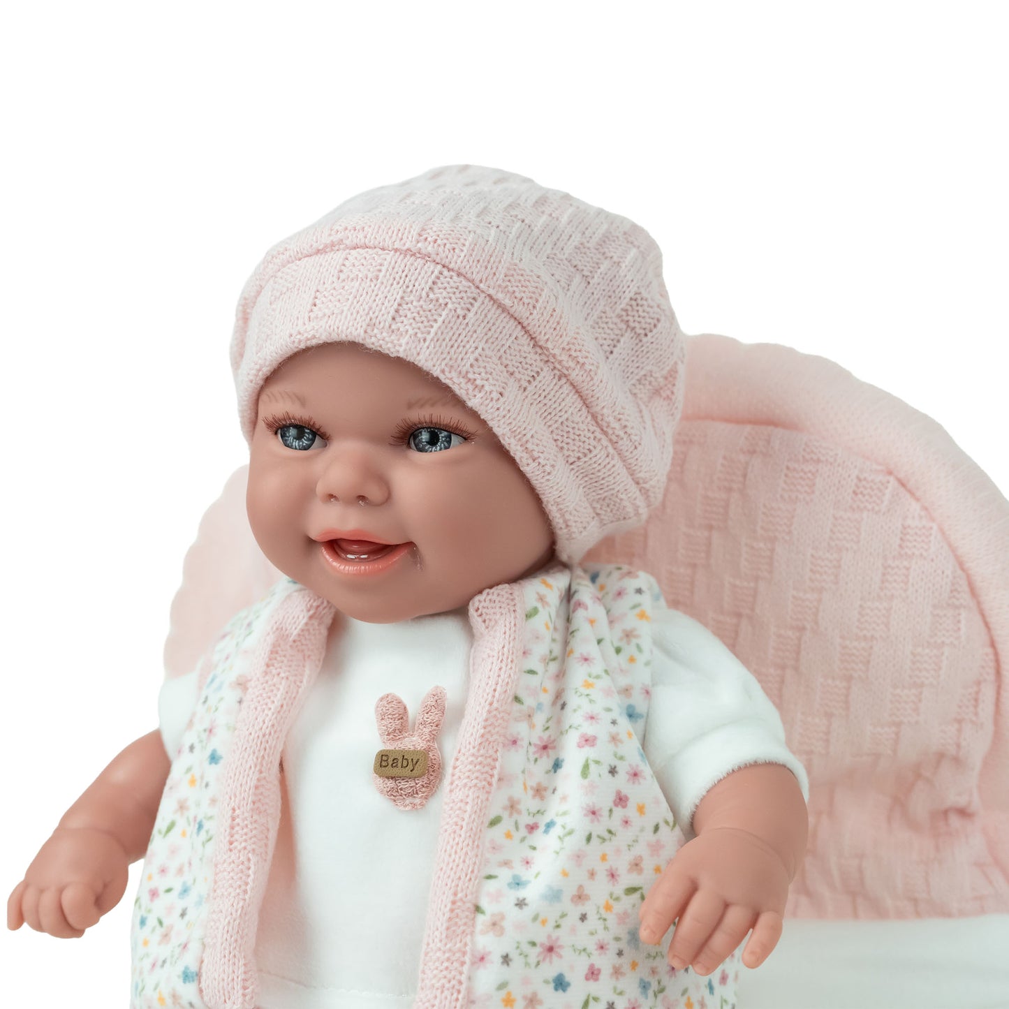 Arias Pink Dot Doll (Weighted)35cm