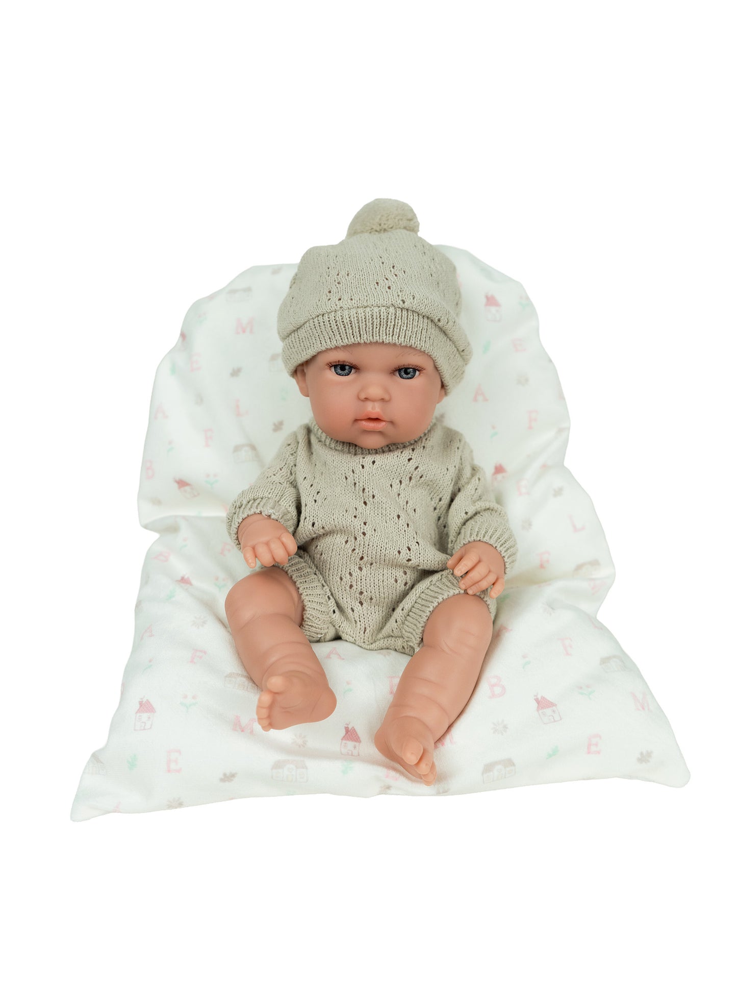 Arias Beig My First Doll With Cushion and Dummy 30cm