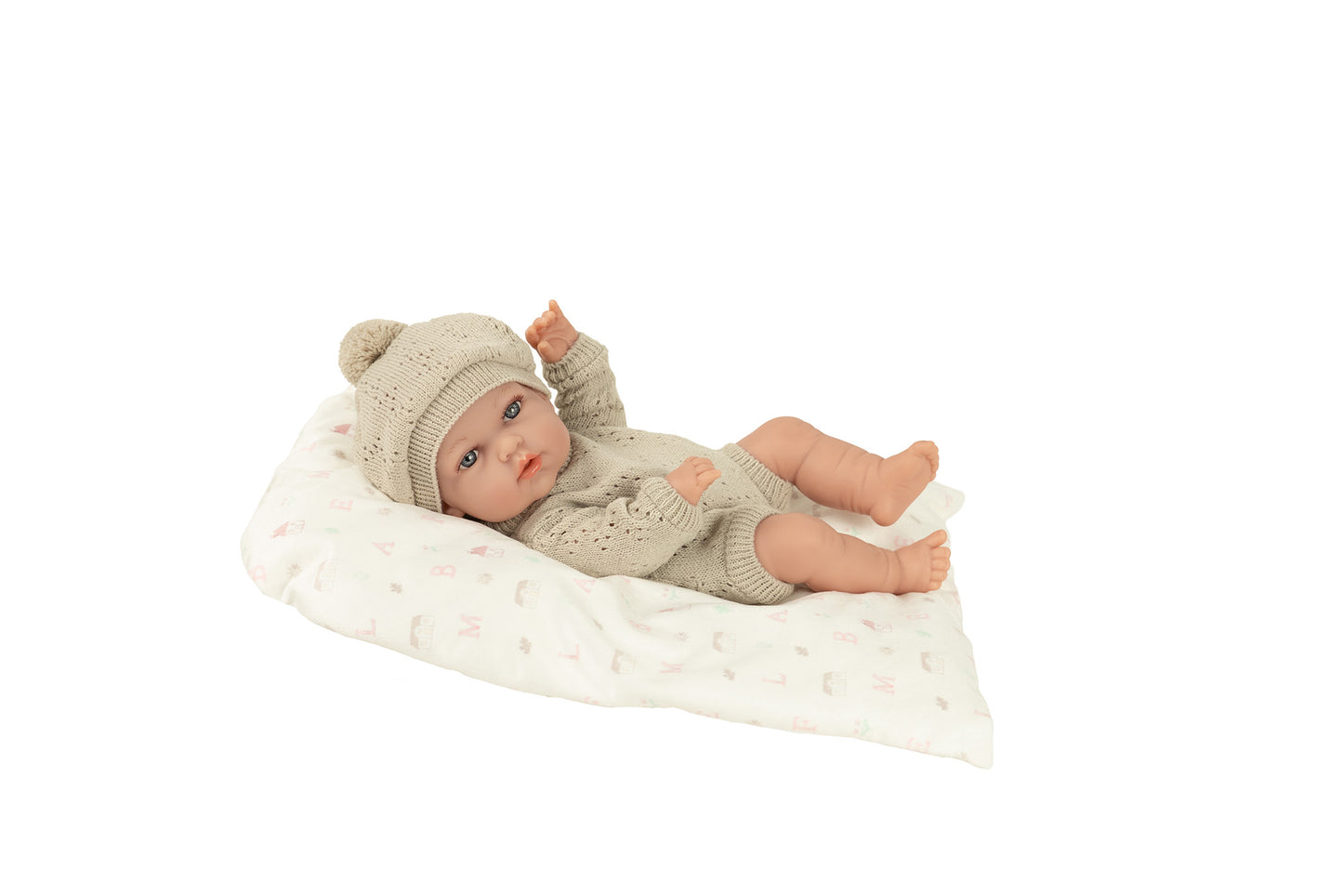 Arias Beig My First Doll With Cushion and Dummy 30cm