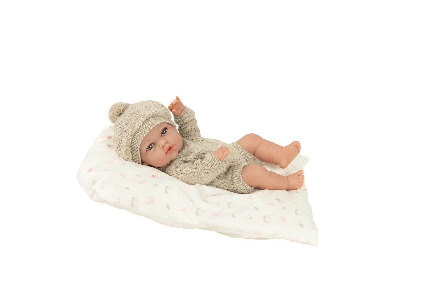 Arias Beig My First Doll With Cushion and Dummy 30cm