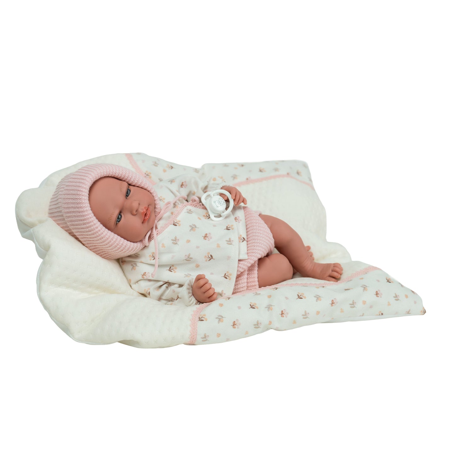 Arias Doll With Dummy and Accessory (WEIGHTED)40cm