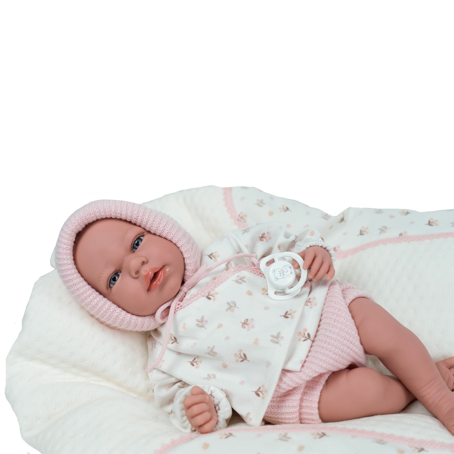 Arias Doll With Dummy and Accessory (WEIGHTED)40cm
