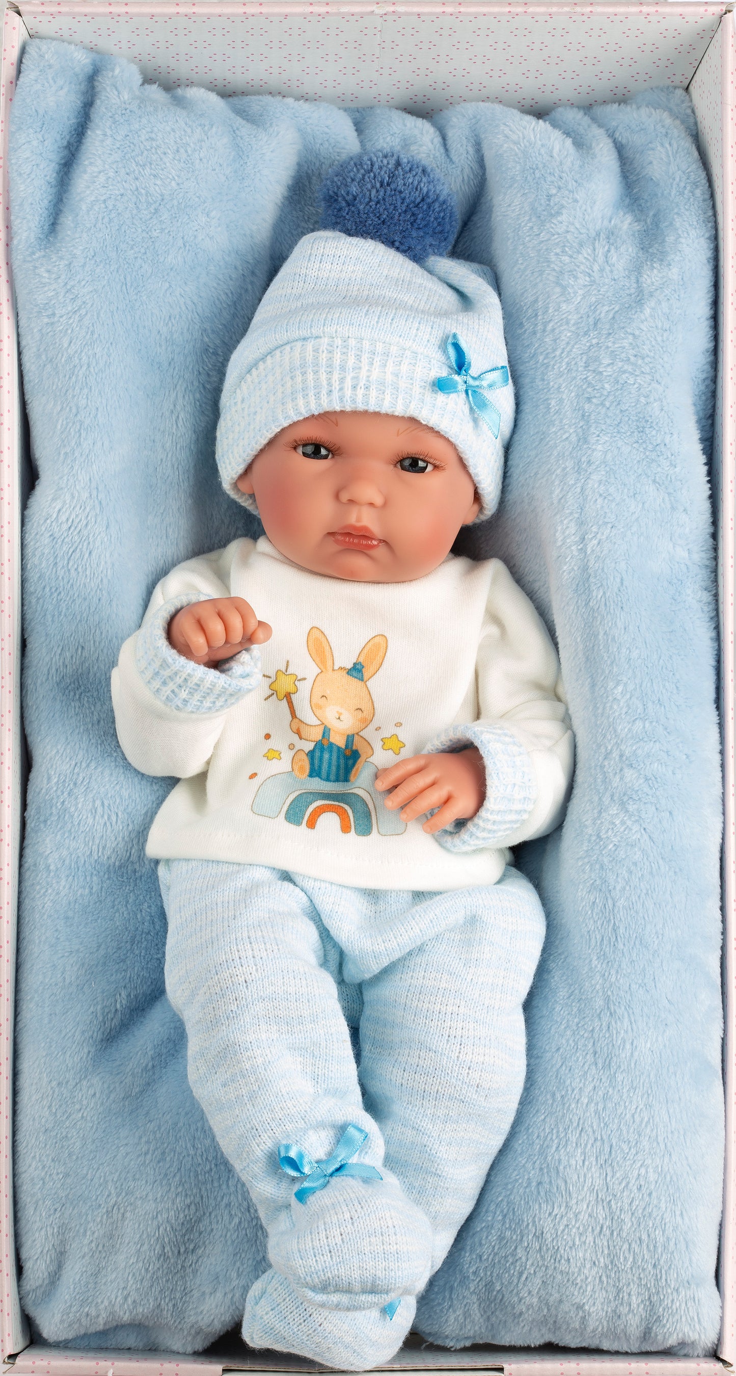 Llorens Boy Doll With Cushion 35cm