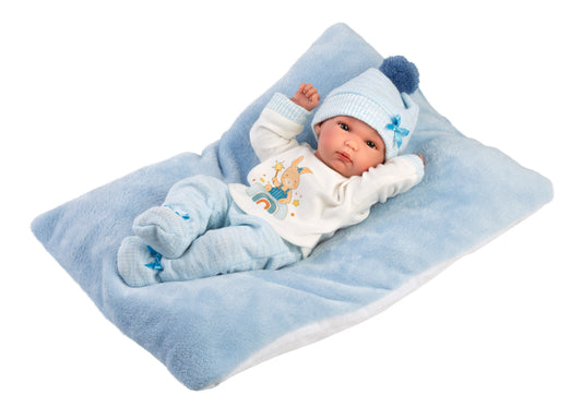 Llorens Boy Doll With Cushion 35cm