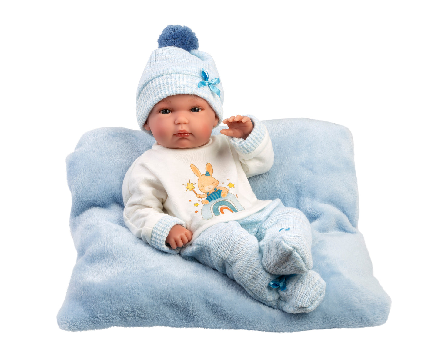 Llorens Boy Doll With Cushion 35cm