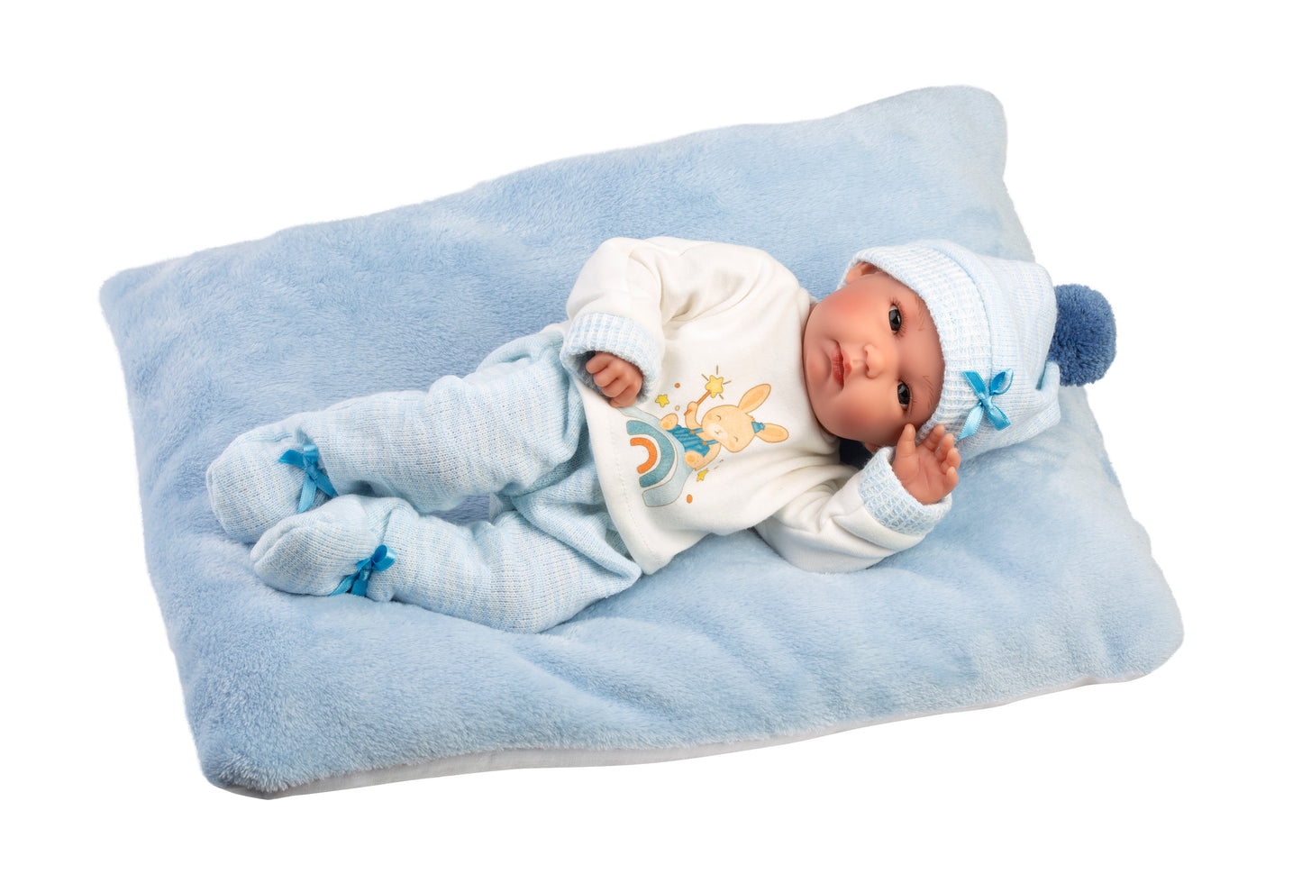 Llorens Boy Doll With Cushion 35cm