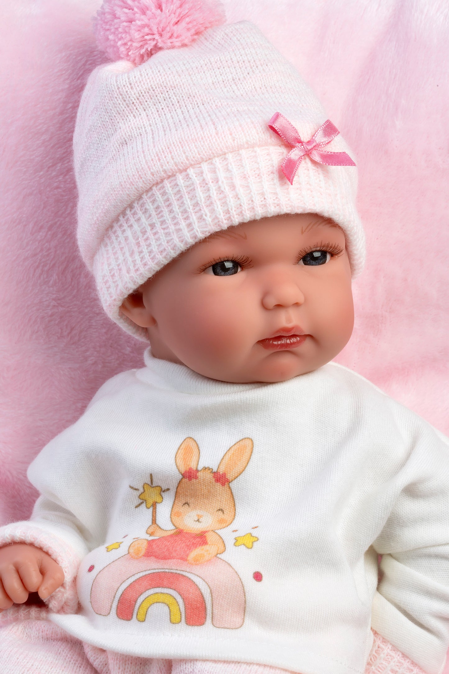 Llorens Girl Doll With Cushion 35cm