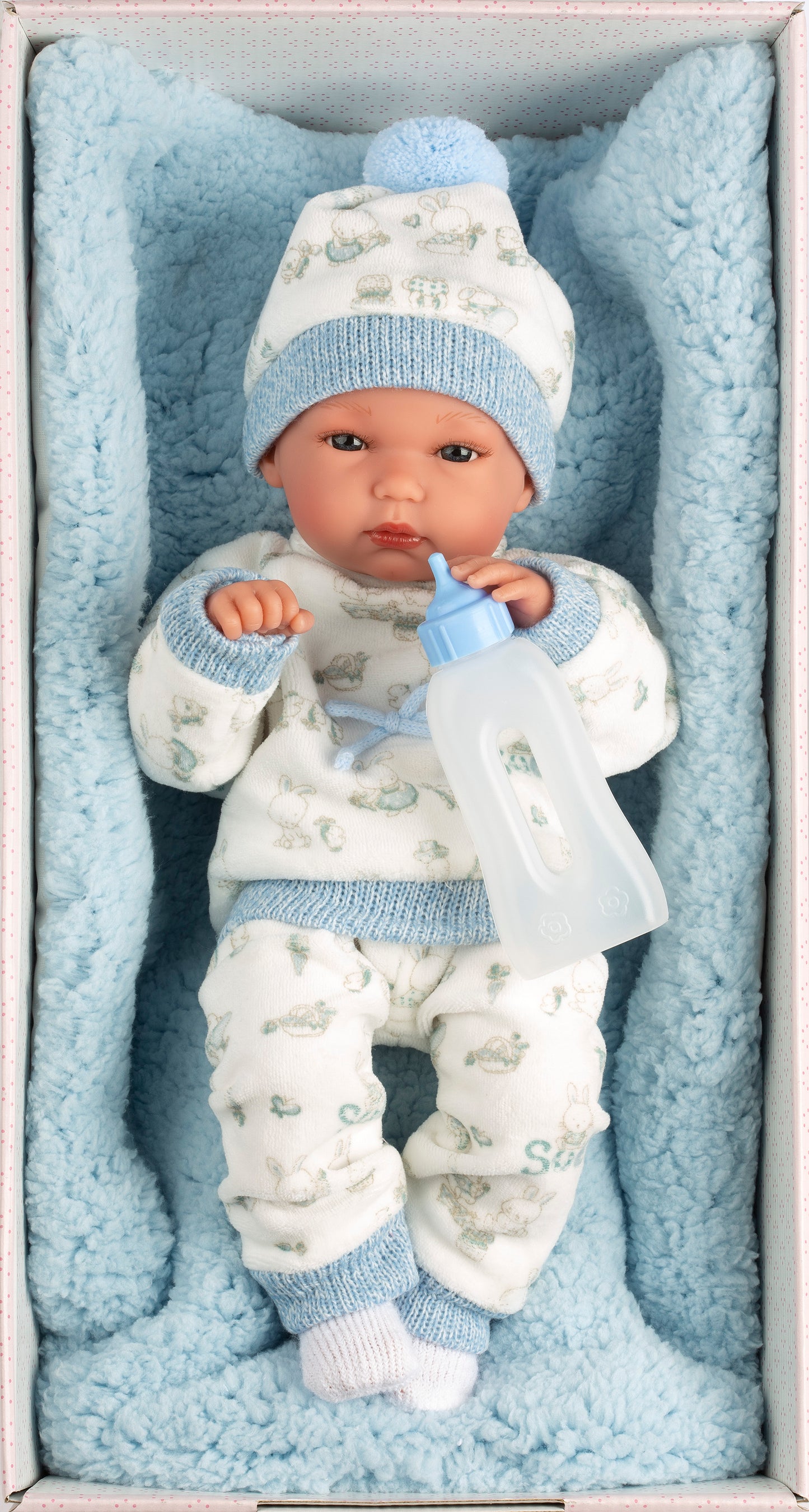 Llorens Boy Doll With Cushion 35cm