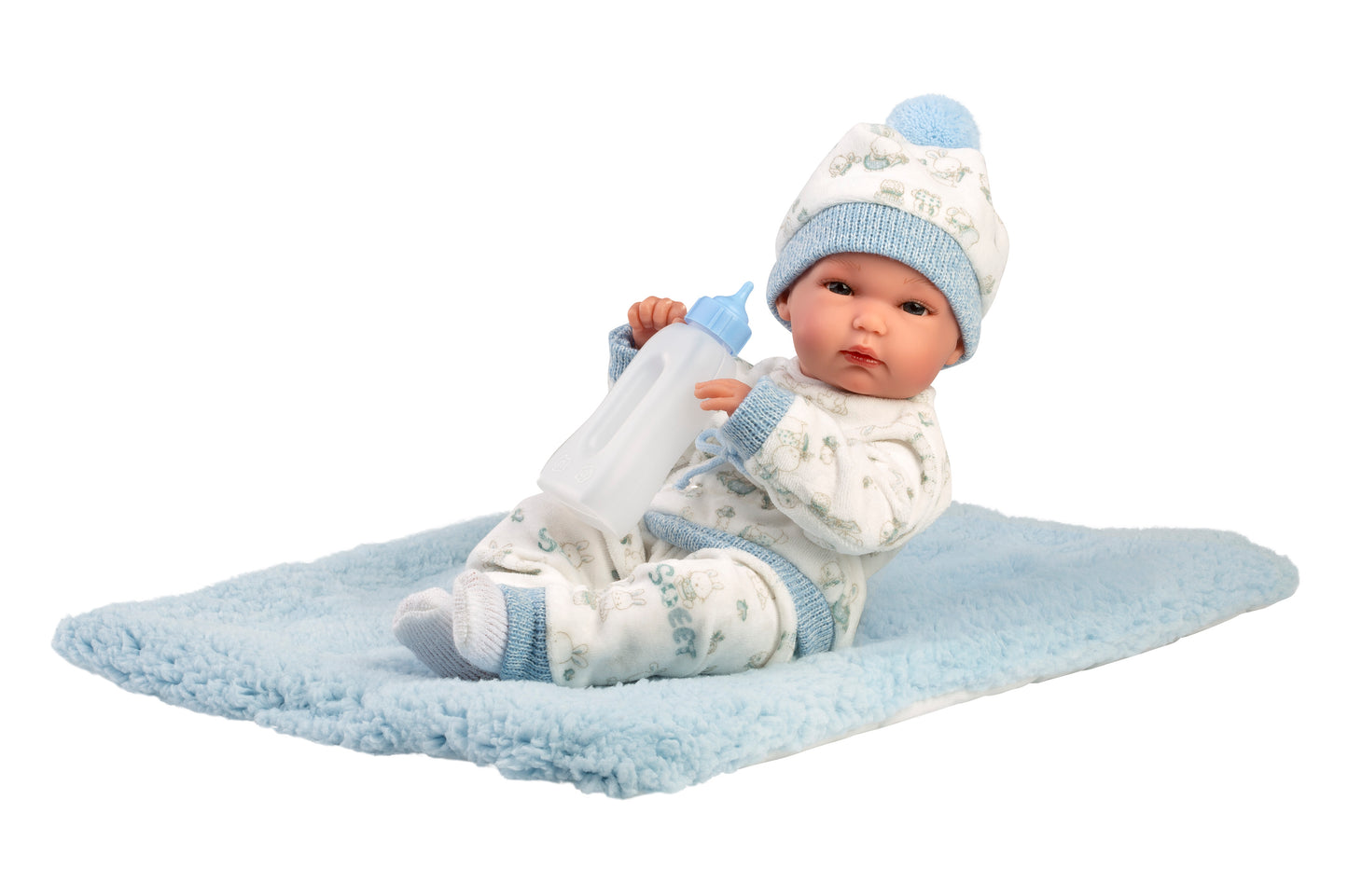 Llorens Boy Doll With Cushion 35cm