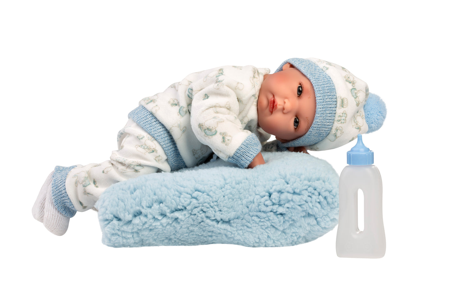 Llorens Boy Doll With Cushion 35cm