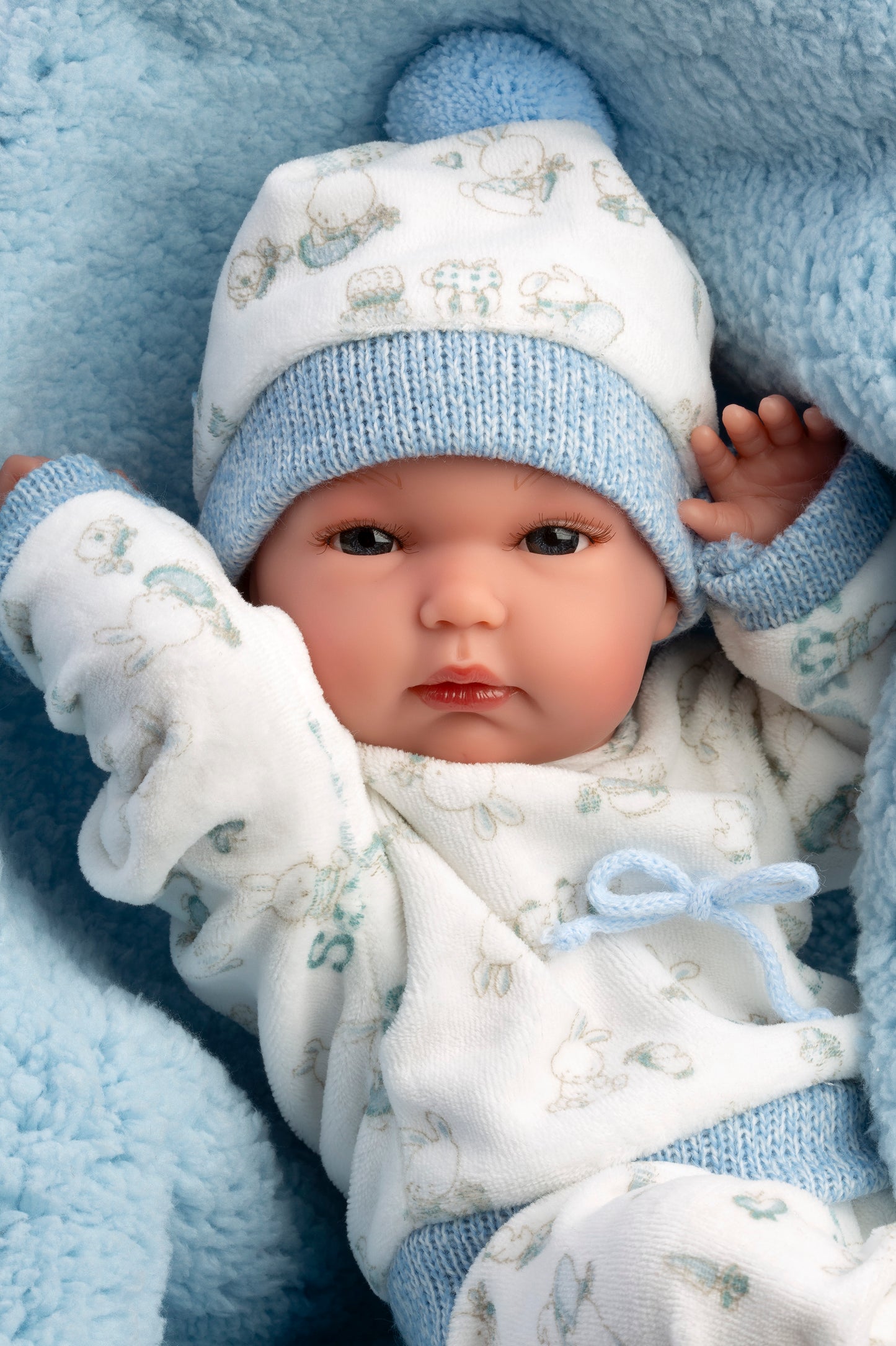Llorens Boy Doll With Cushion 35cm