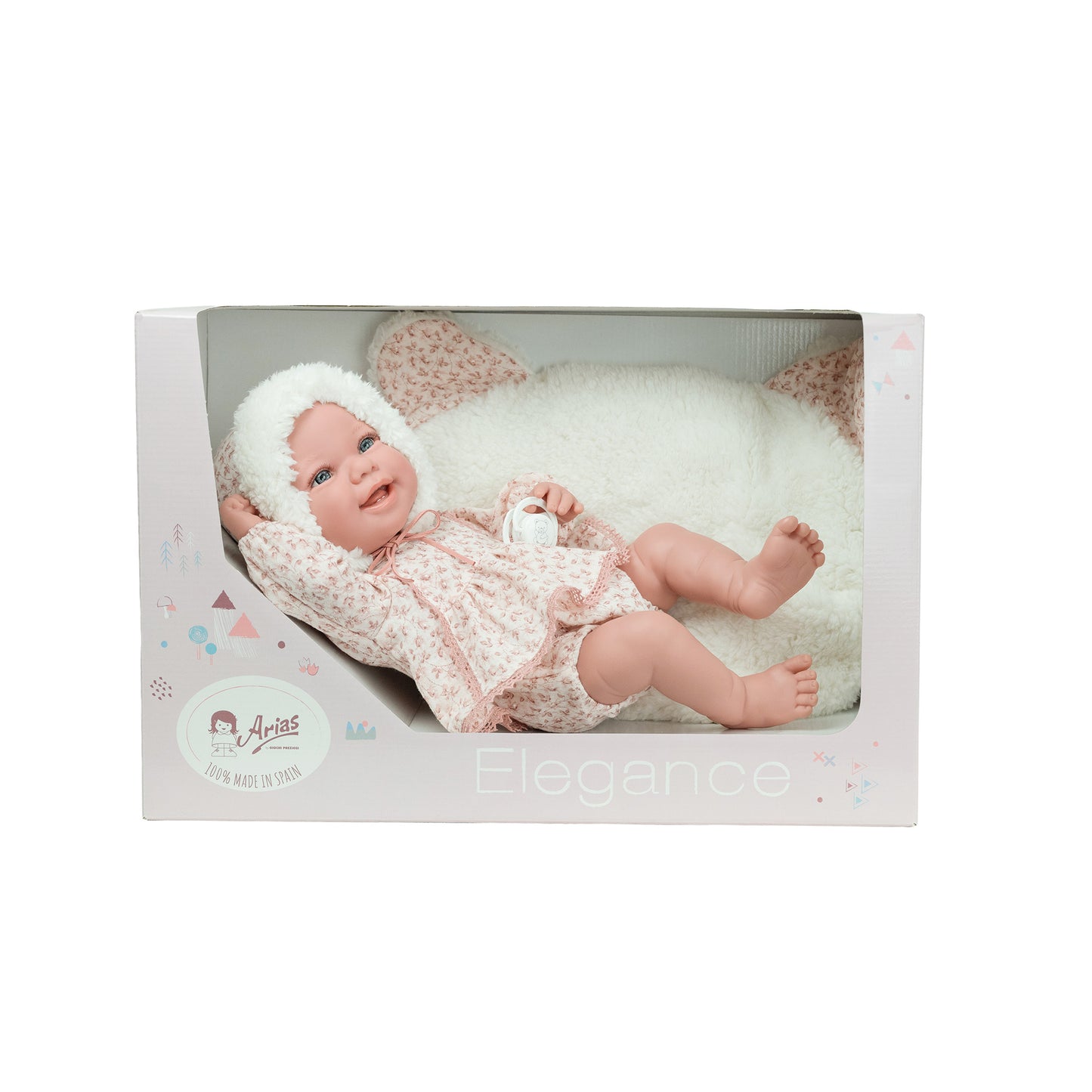 Arias Pink Spanish Doll 42cm