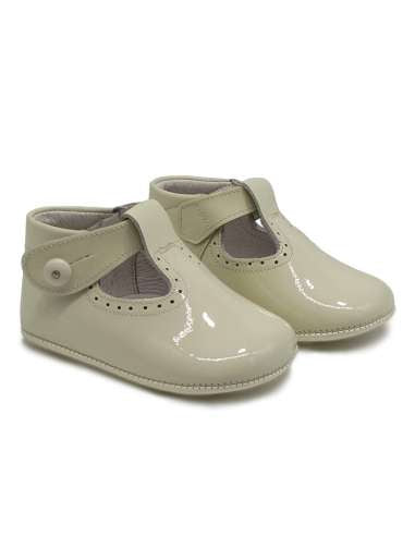 850 Soft Cream Pram Shoe