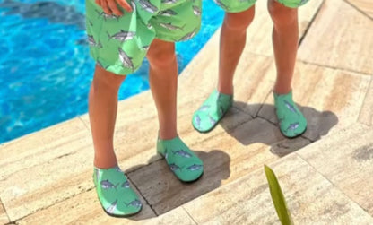 Berko Green Shark Slipfree Shoe