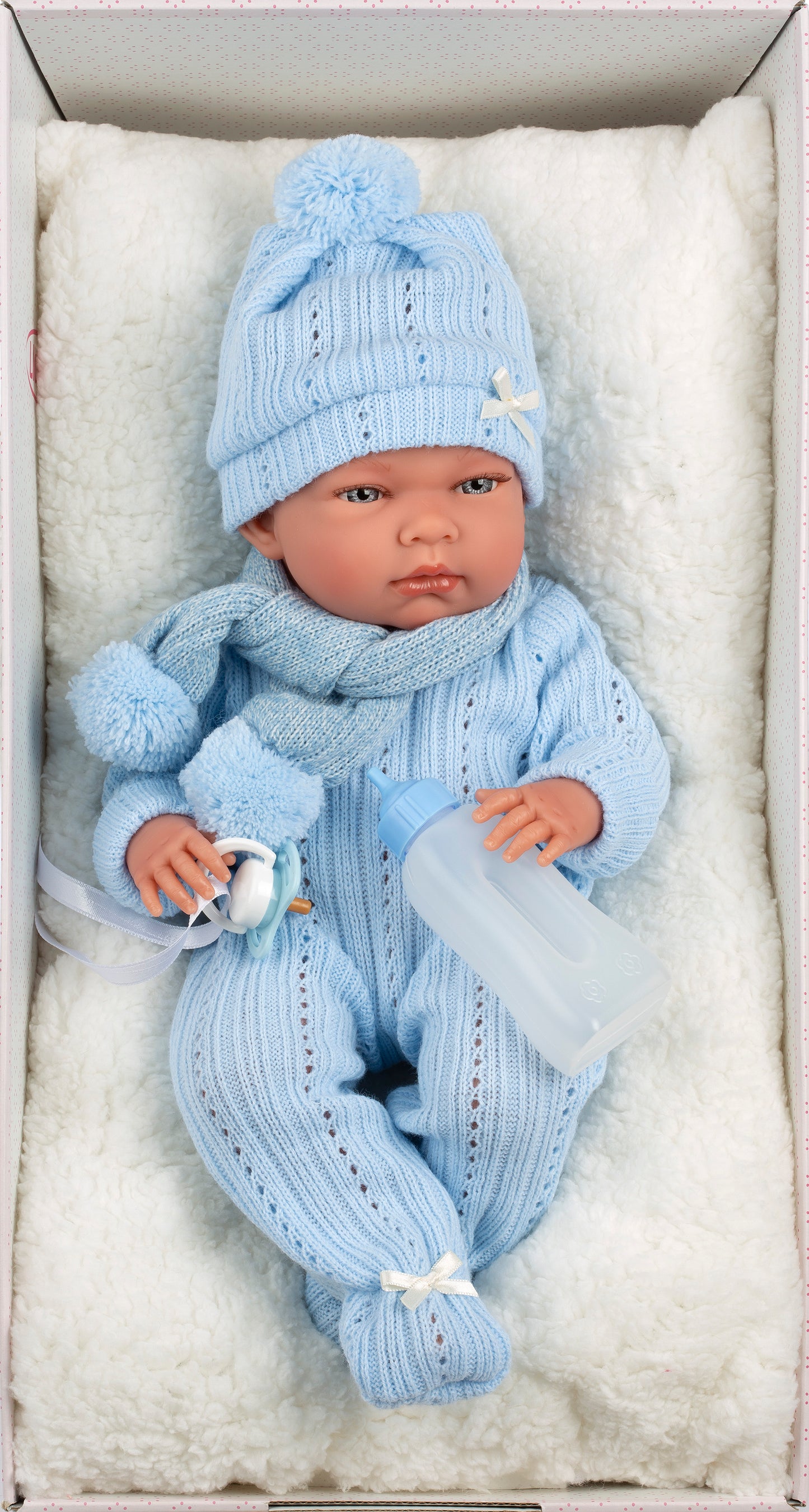 Llorens Nico Boy Doll With Cushion 40cm