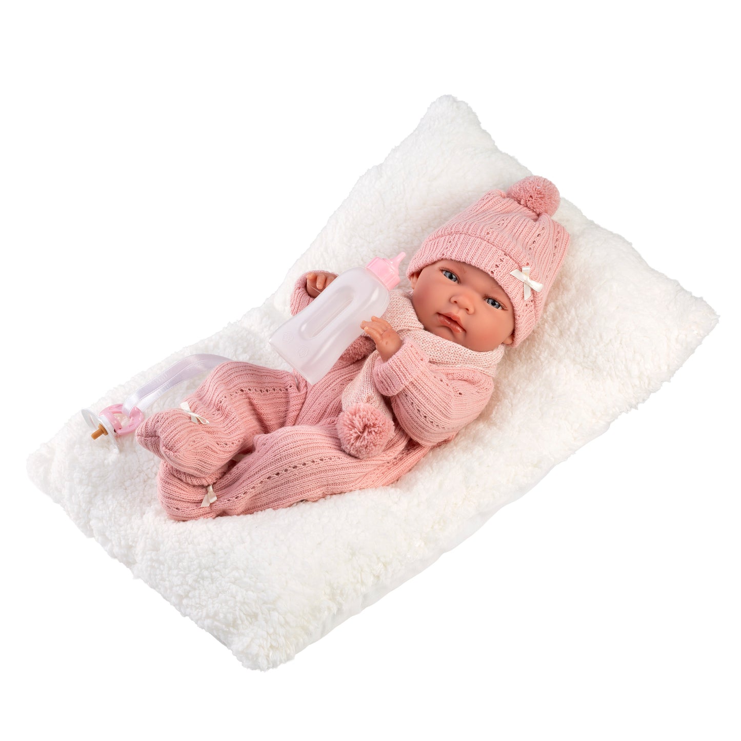 Llorens Nica Girl Doll With Cushion 40cm