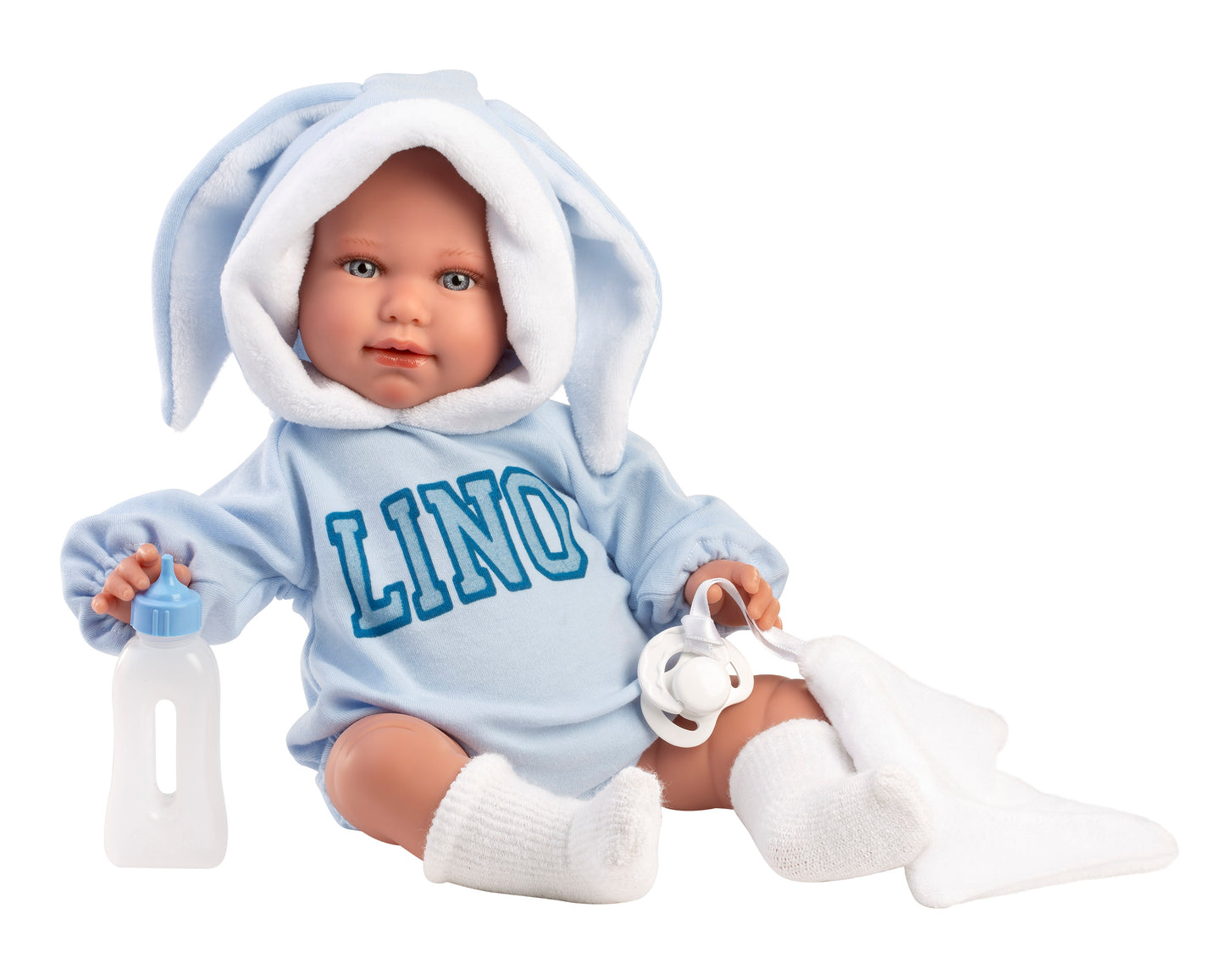 Llorens Lino Crybaby With Cushion 45cm Doll