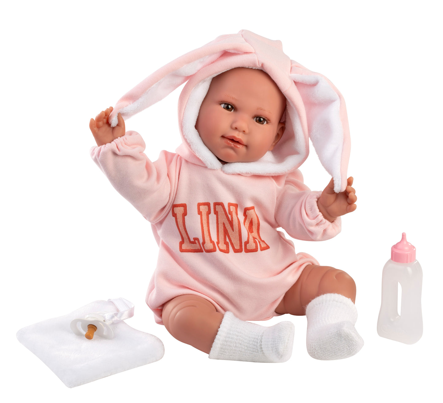 Llorens Lina Crybaby With Cushion 45cm Doll