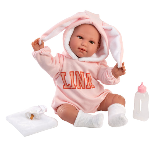 Llorens Lina Crybaby With Cushion 45cm Doll