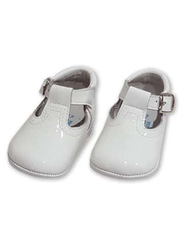 850 Soft White Pram Shoe