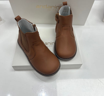 192181 Tan Boots By Andanines