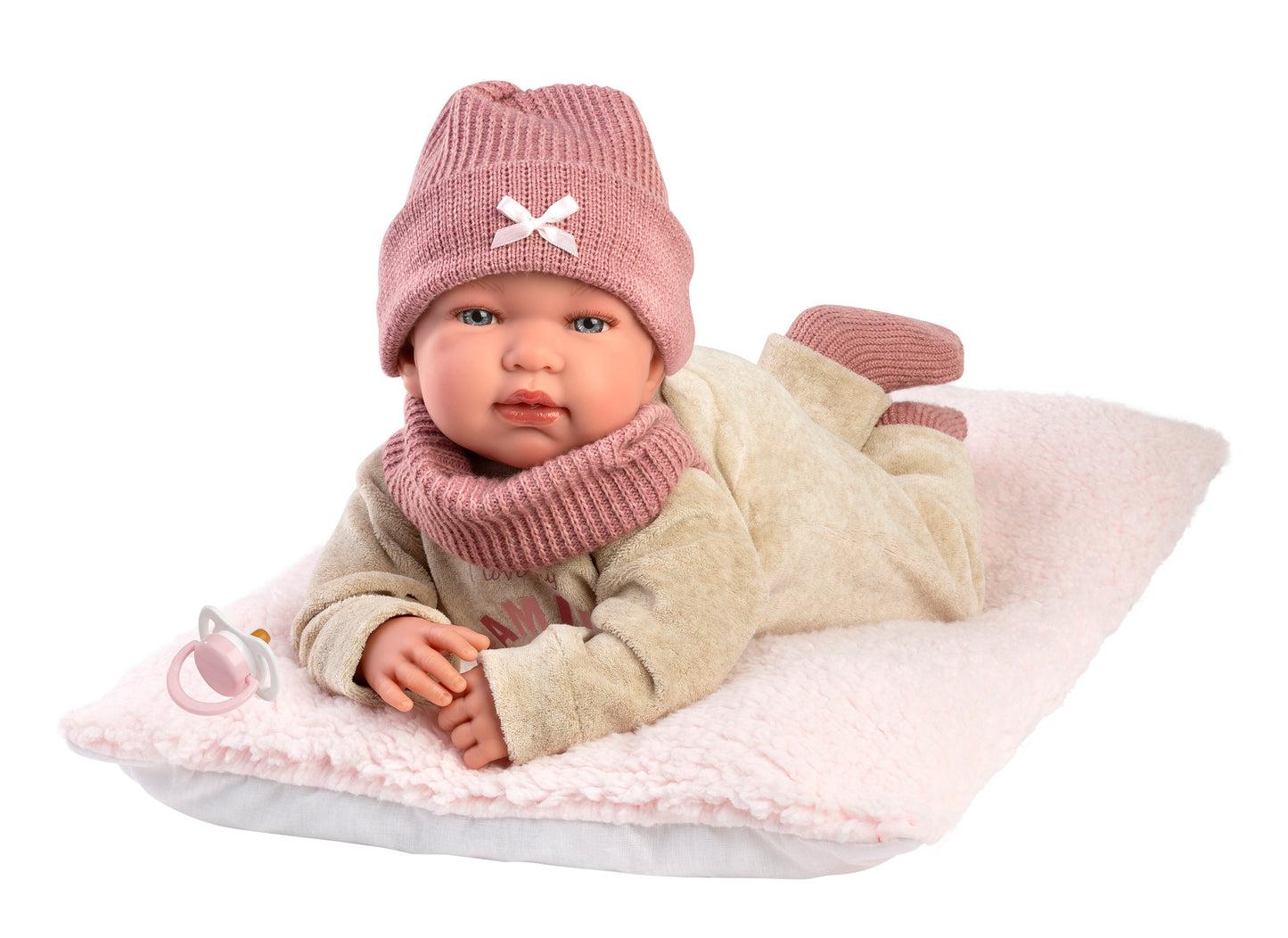 Llorens Tina Crybaby With Cushion 44cm Doll