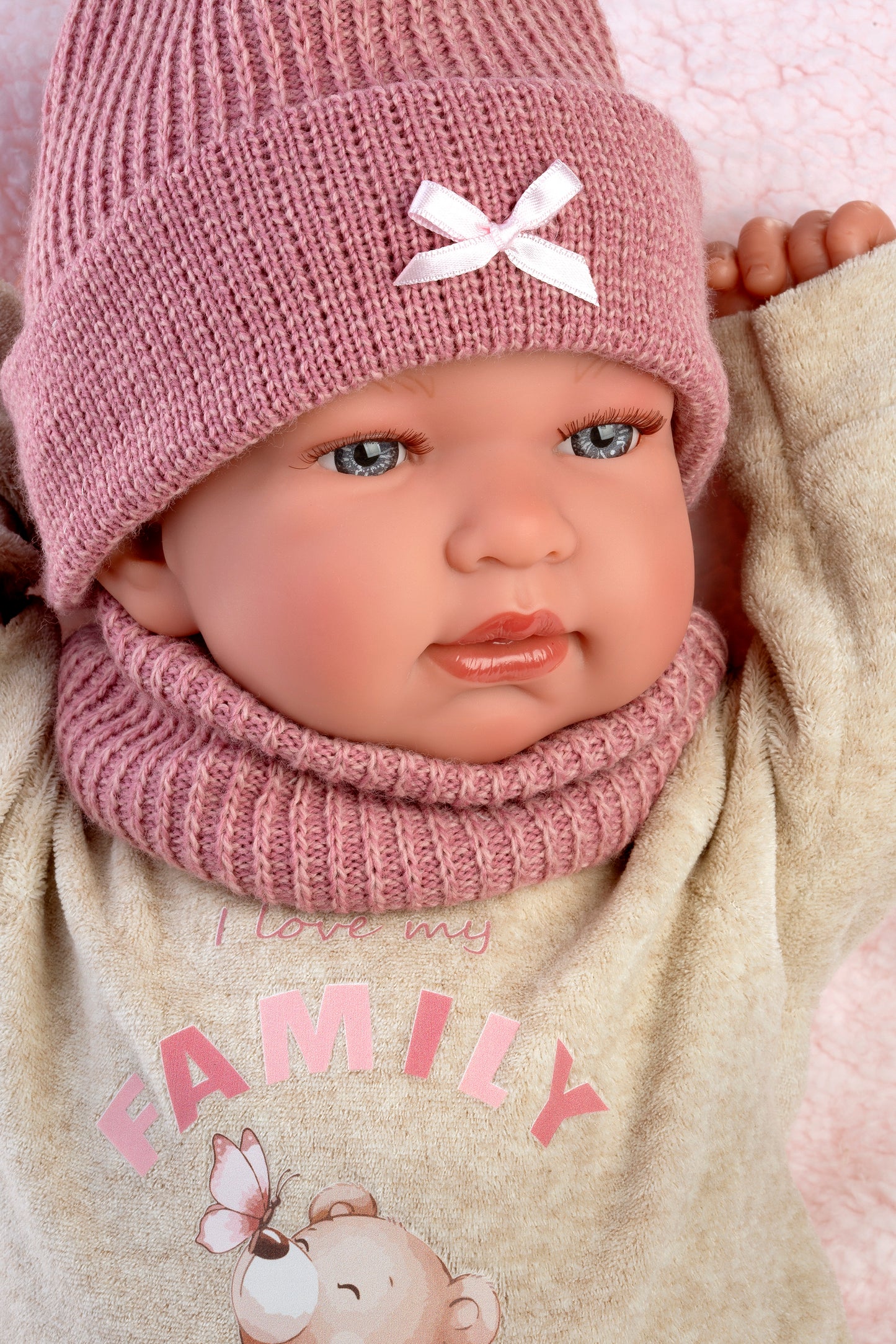 Llorens Tina Crybaby With Cushion 44cm Doll