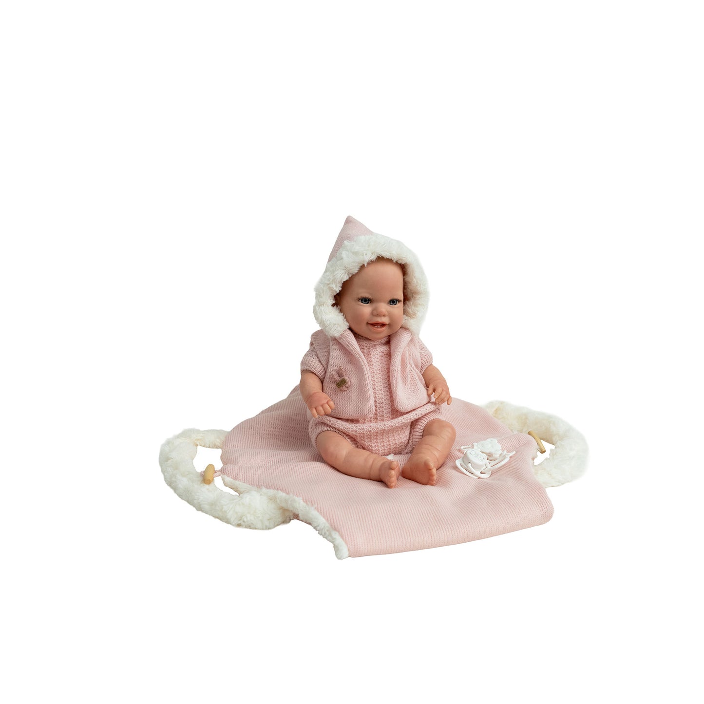 Arias Pink Reborn Doll 35cm