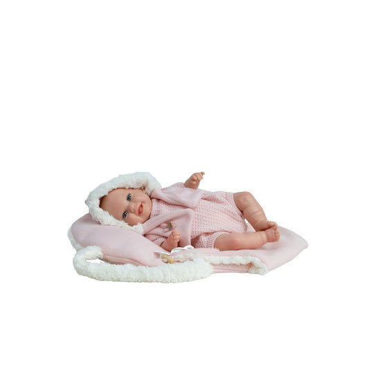 Arias Pink Reborn Doll 35cm