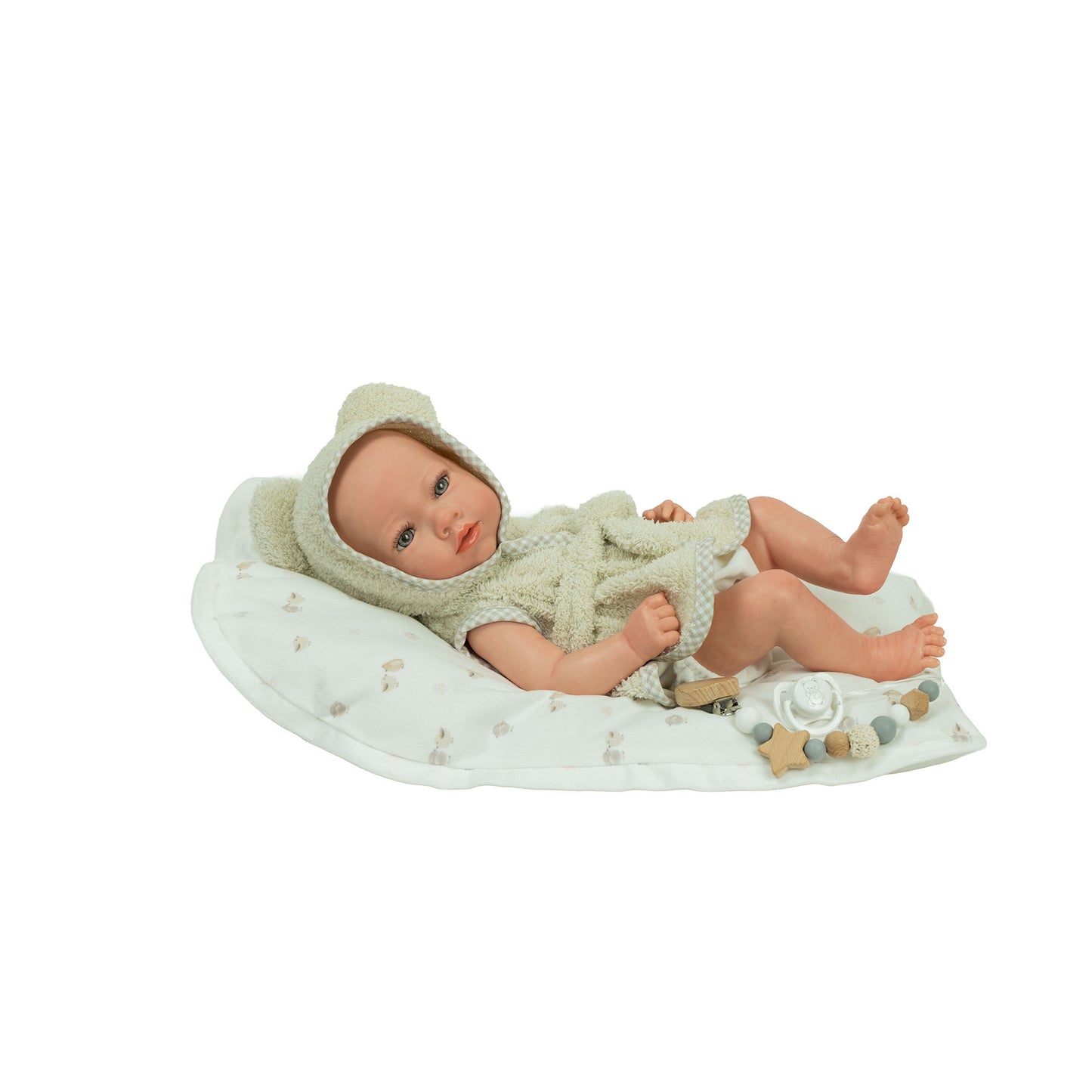 Arias Max Beig Reborn Doll 38cm