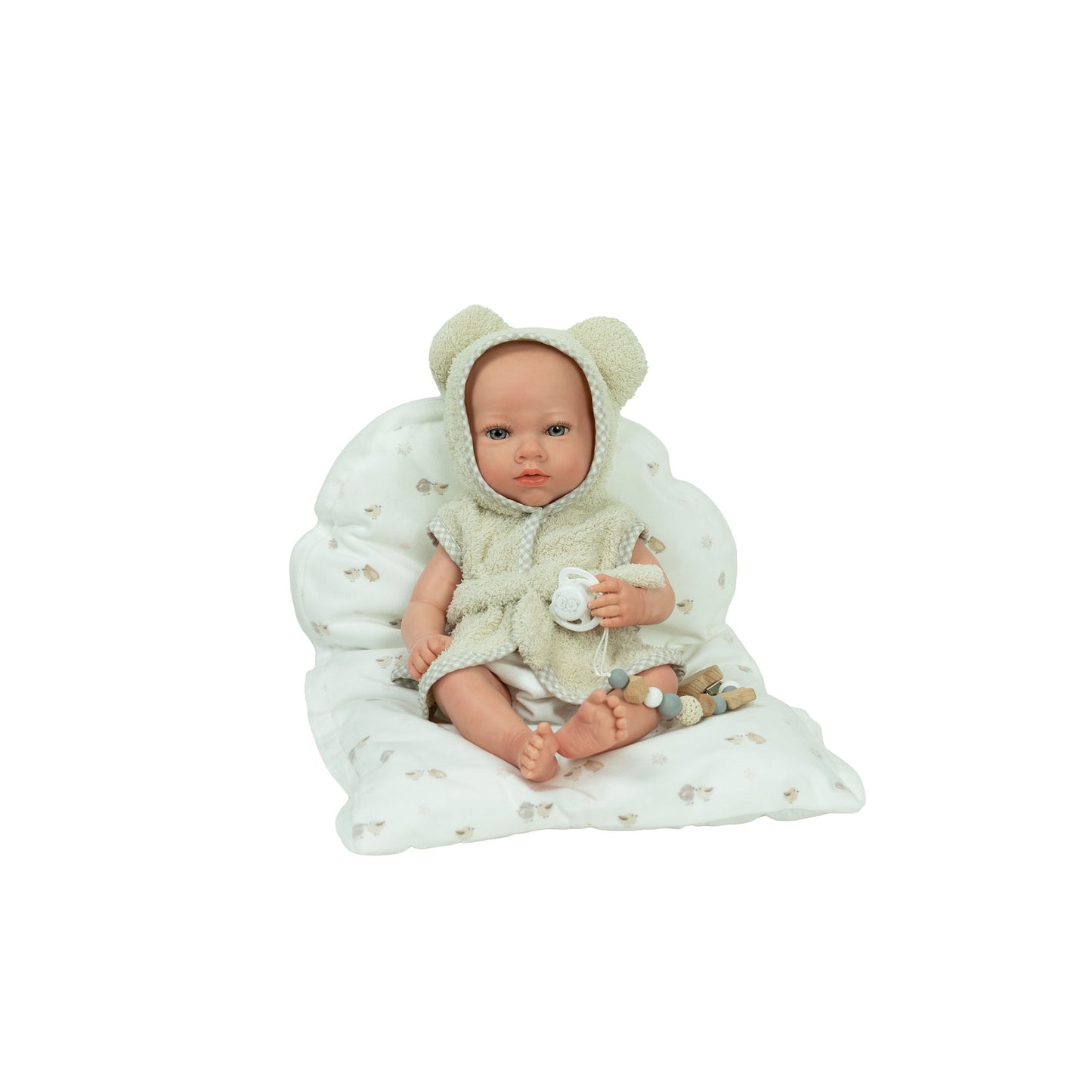 Arias Max Beig Reborn Doll 38cm
