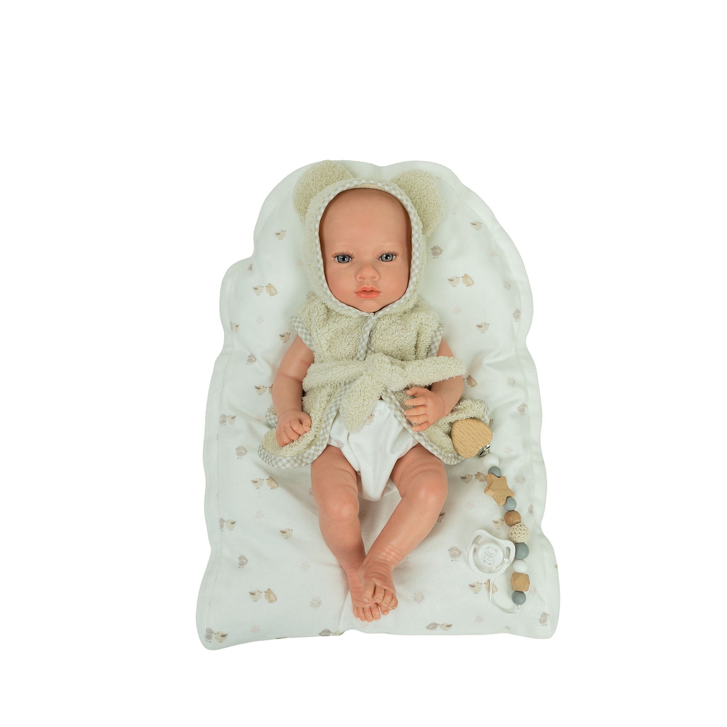 Arias Max Beig Reborn Doll 38cm