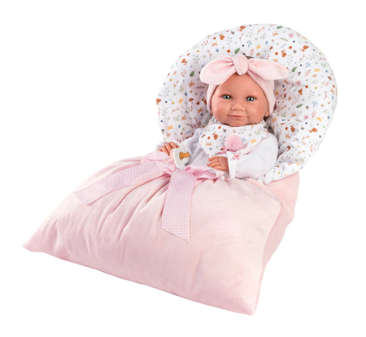 Llorens Pink  Girl Doll 42cm