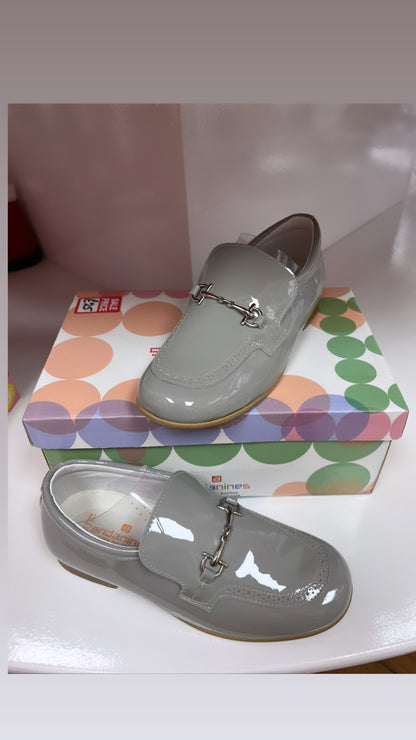 161842 Grey Ice Loafers by Andanines