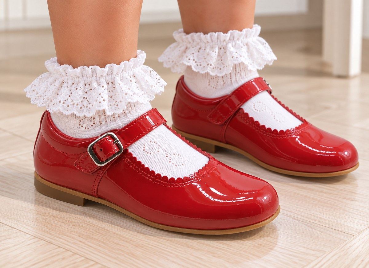 6270 Red Mary Jane Shoe