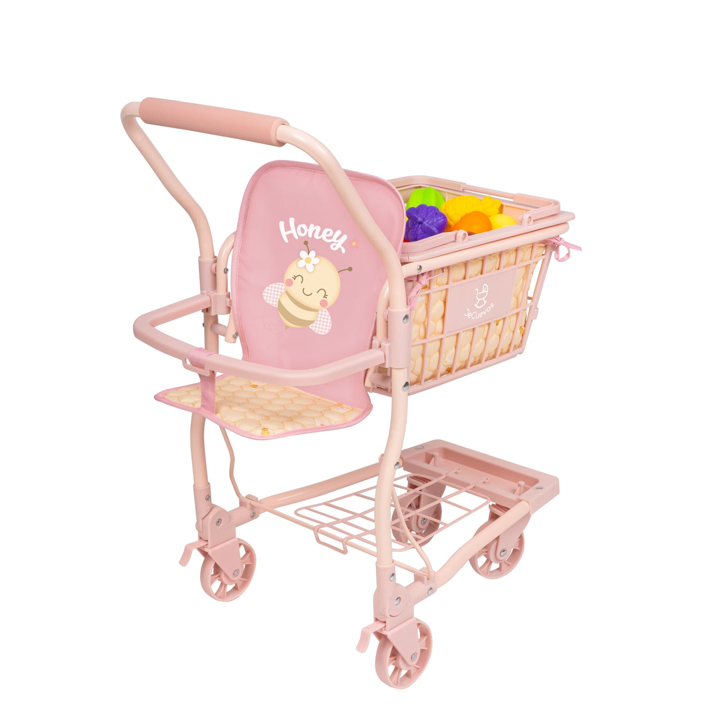 52170 Shopping Trolley Cart- Honey Collection