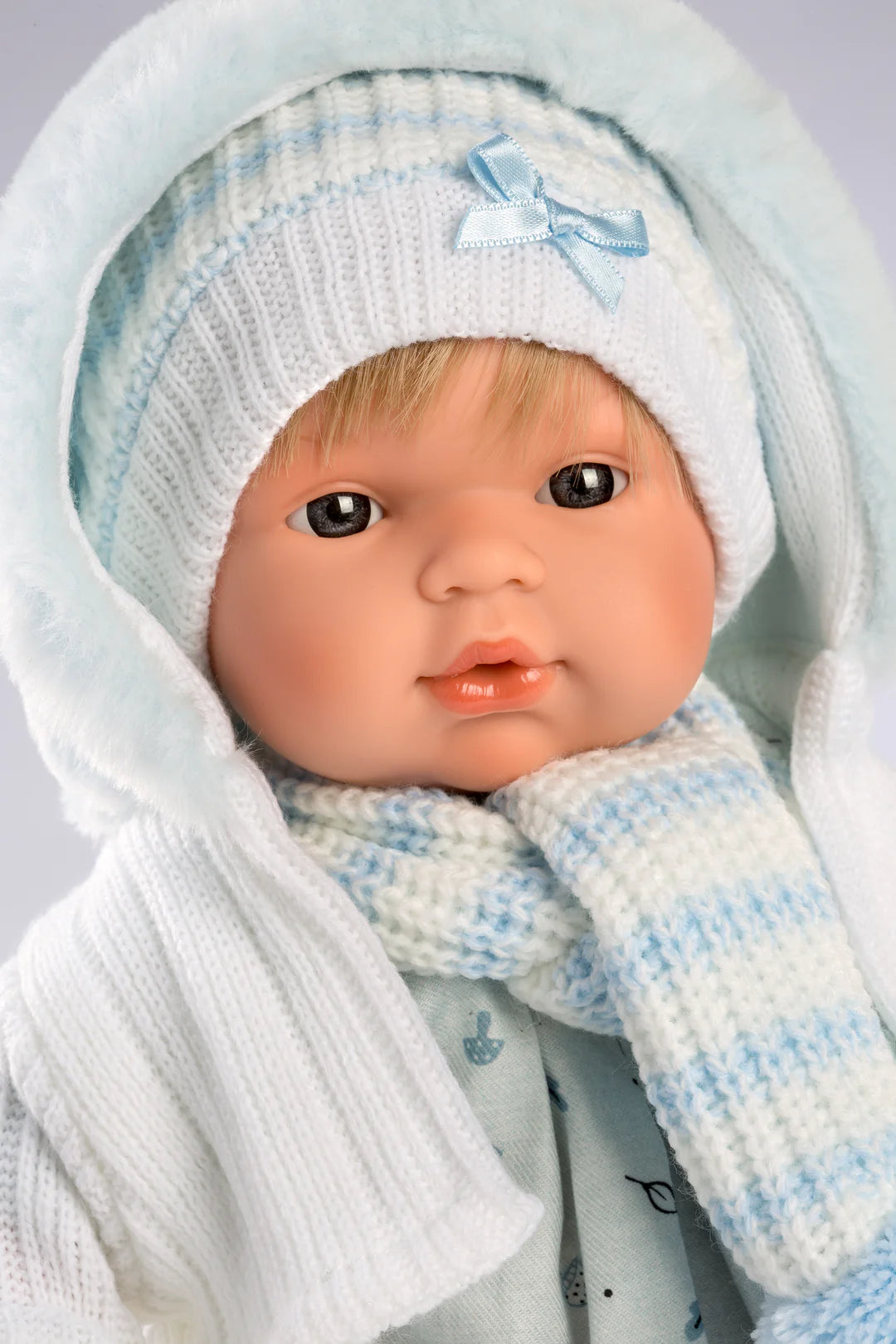 38567 Sacha Crying Baby Boy Doll 38cm