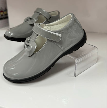 212593-10 Light Grey (ICE) Andanines Velcro Shoe