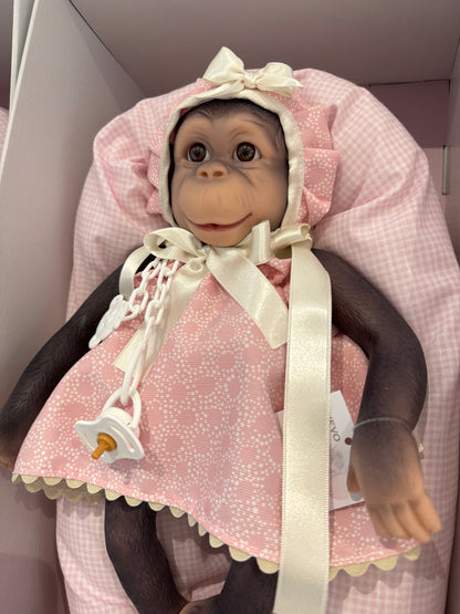 36302 Kiki Monkey Pink Dress