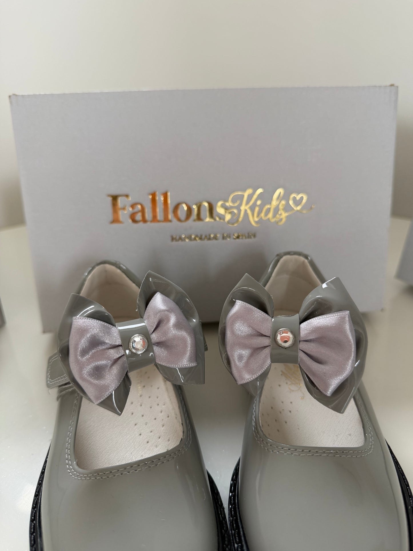 NEW School Shoe - Light Grey