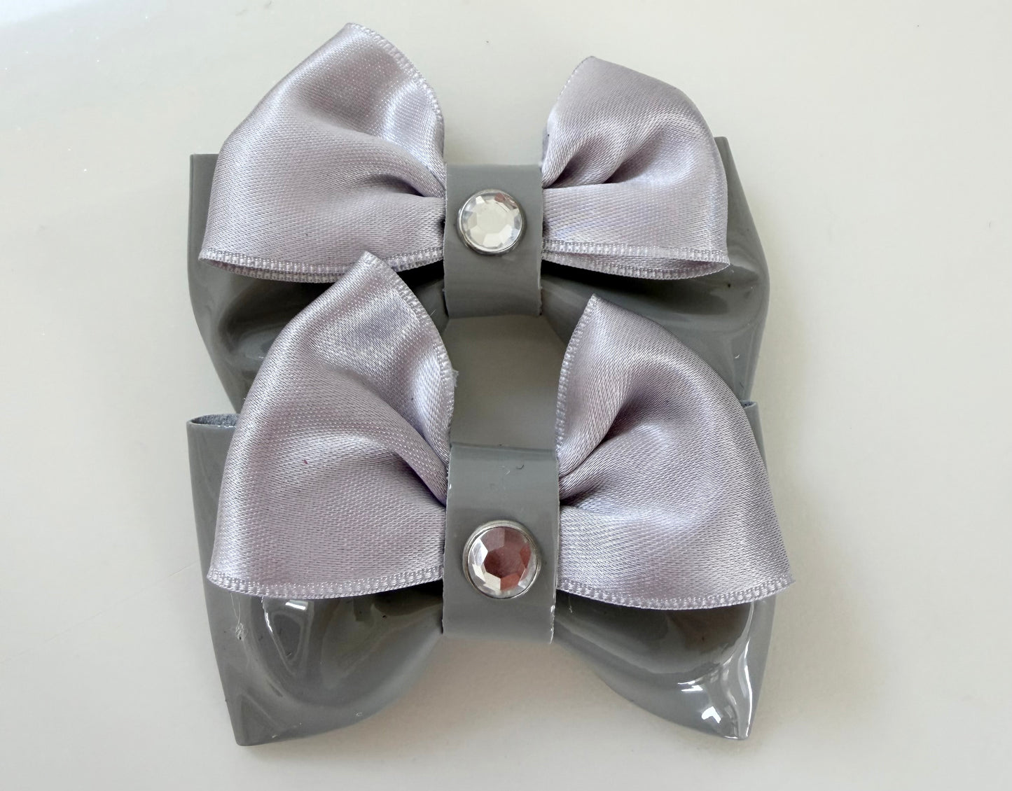 Light Grey Shoe Bow