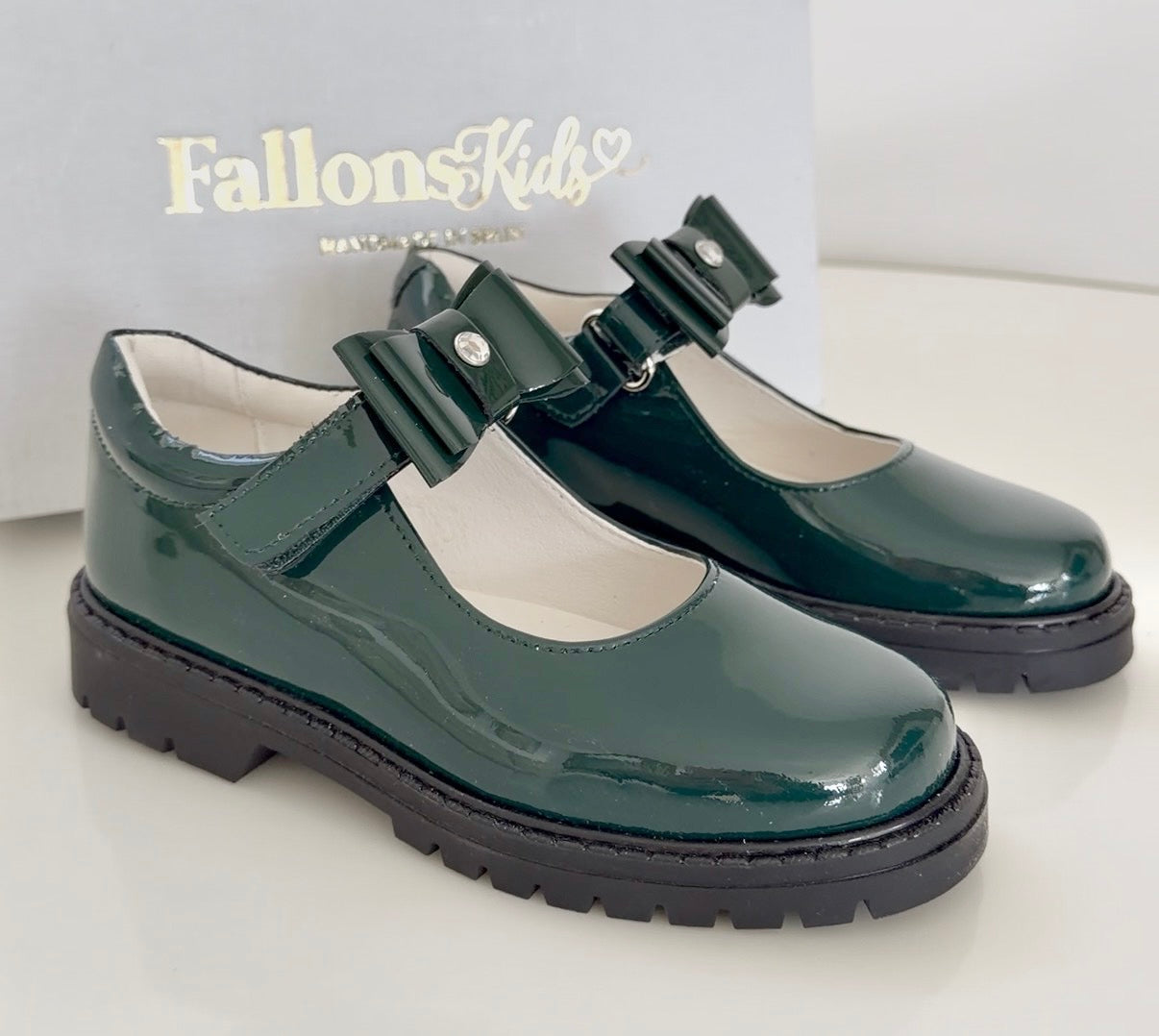 Mara School Shoe - Green