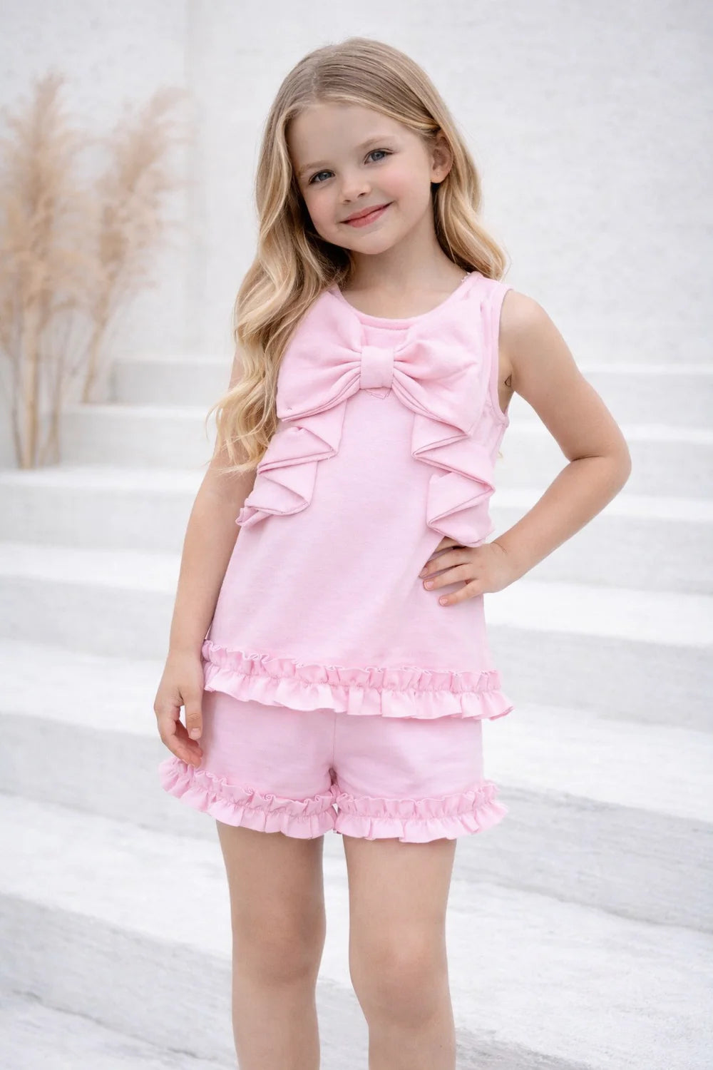 Pink Bow Set