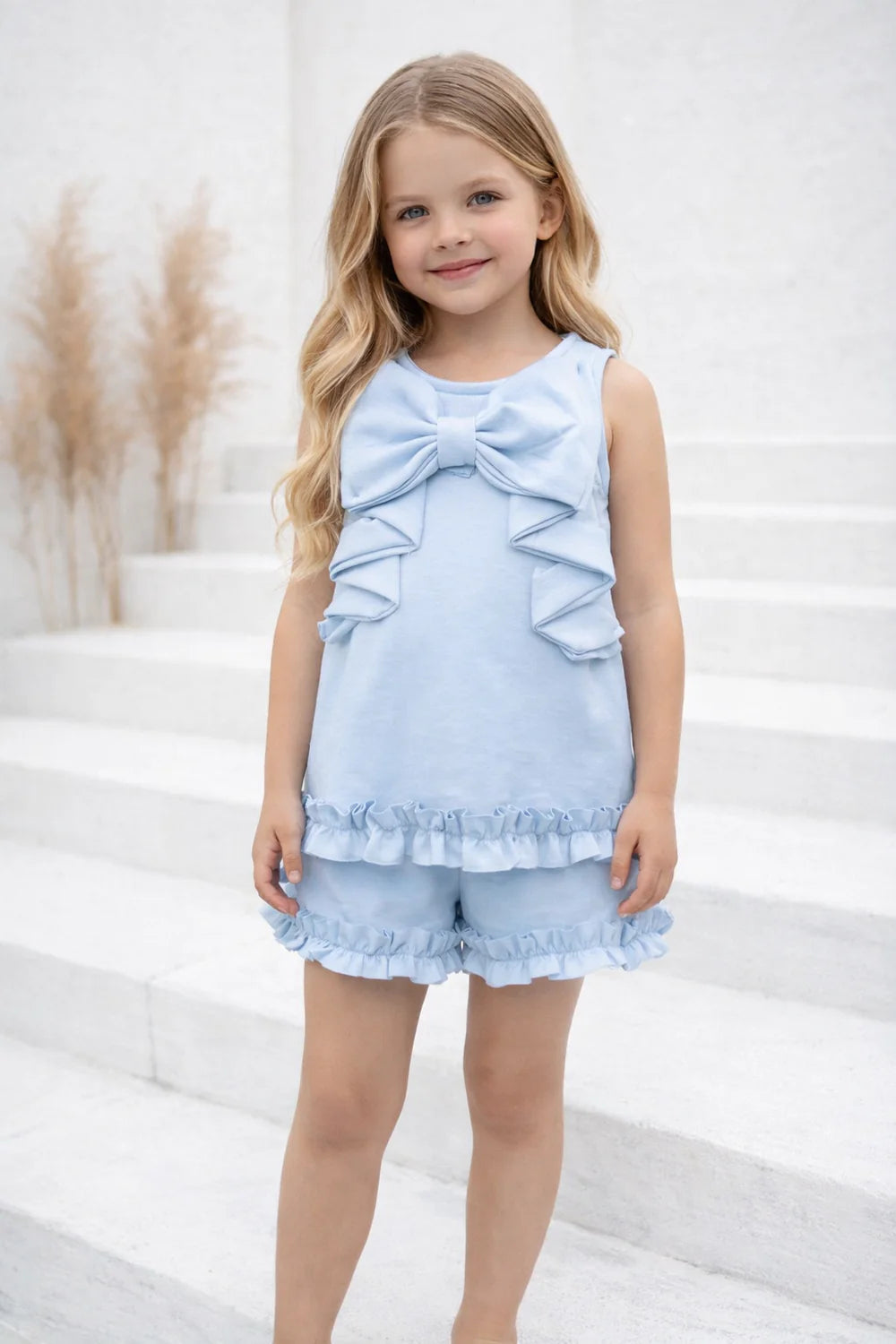 Blue Bow Set