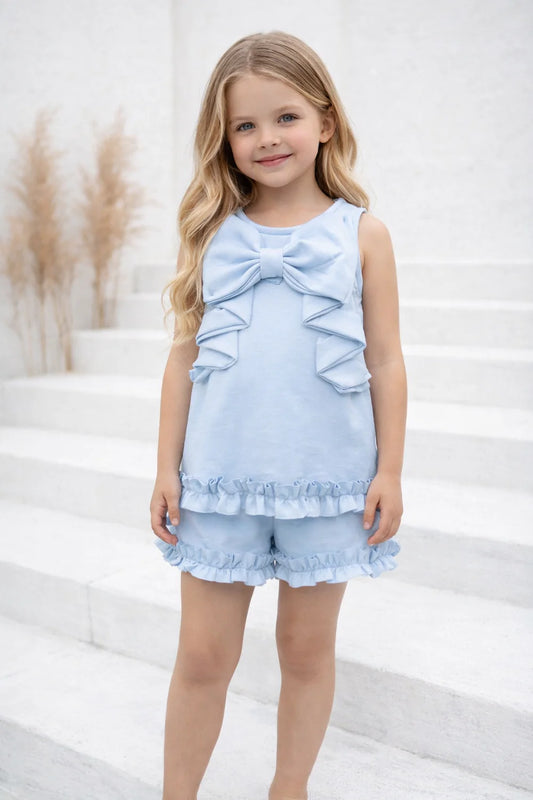 Blue Bow Set